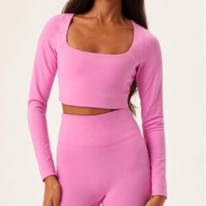 Girlfriend Collective Long Sleeve Crop Top